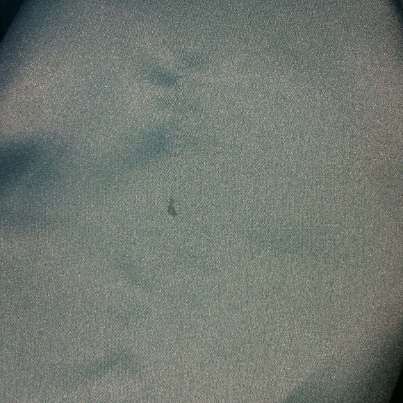 After Five vintage pale blue strapless poly matte satin evening gown - Picture 7 of 9